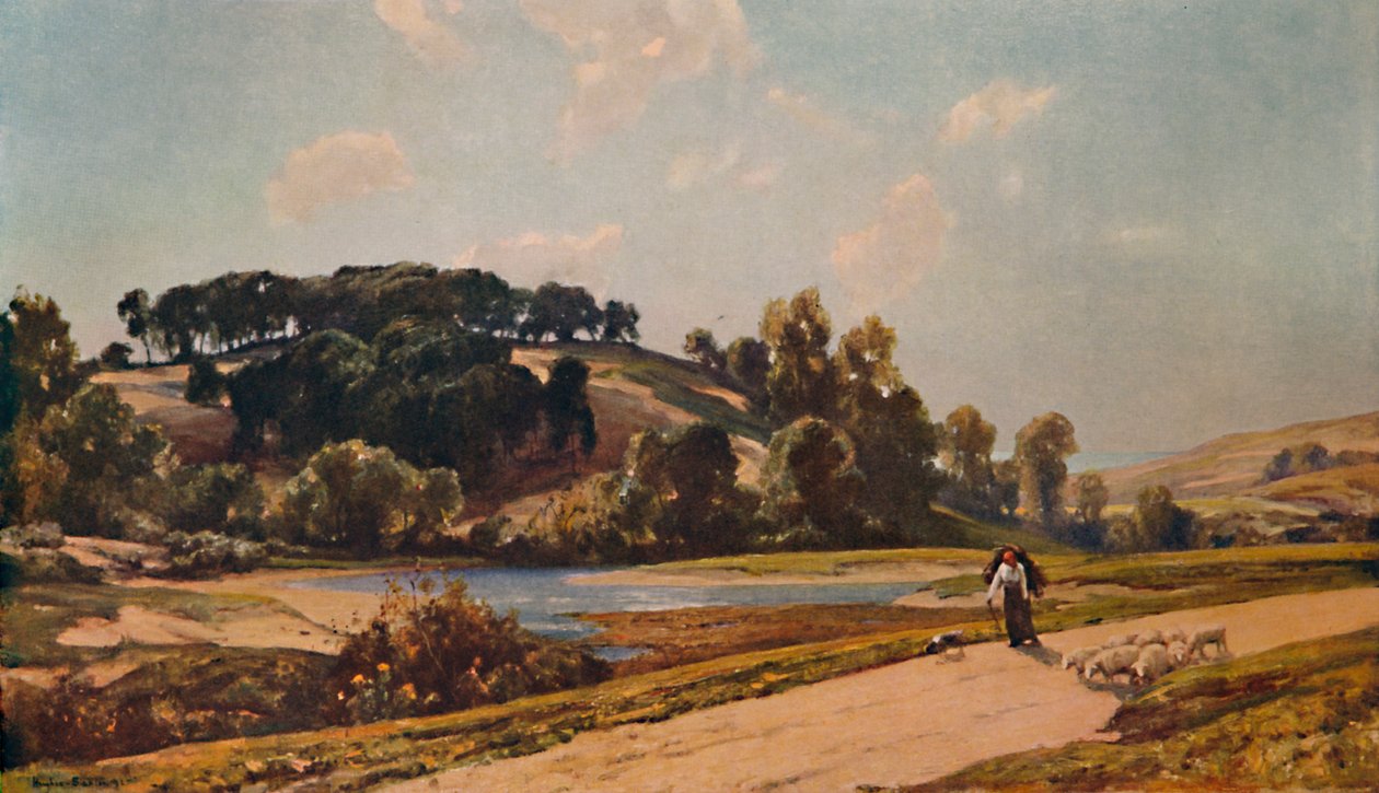 Der Weg zum Meer, Equihen, 1927, 1935 von Herbert Hughes Stanton