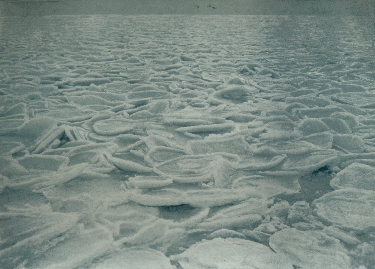 Schweres Pack, in dem das Schiff aufgehalten wurde, 1912, 1913 von Herbert Ponting