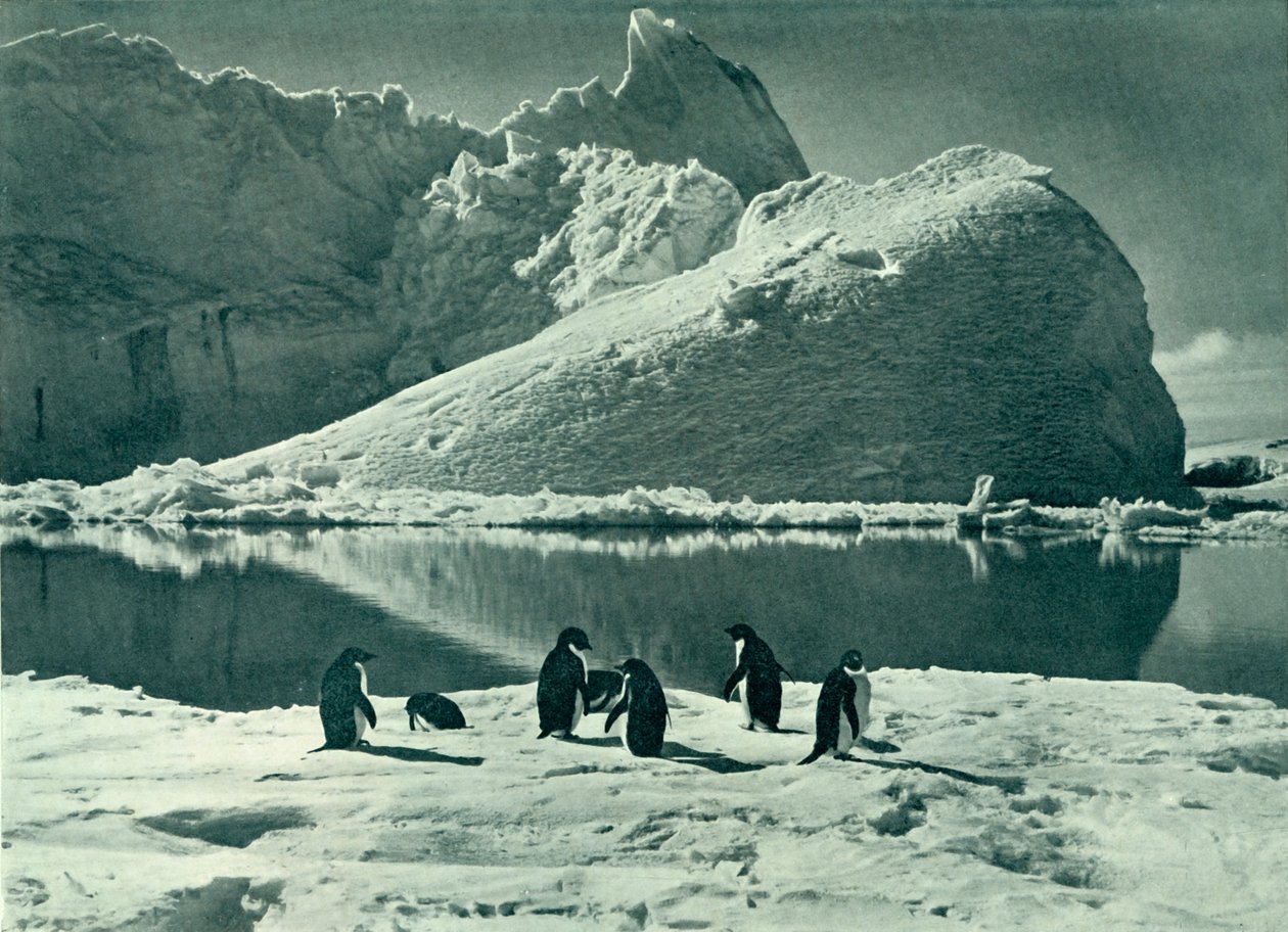 Sommerzeit - Das Eis öffnet sich, ca. 1910-1913, 1913 von Herbert Ponting