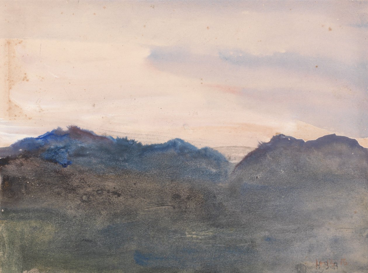 Abendlandschaft von Hercules Brabazon Brabazon
