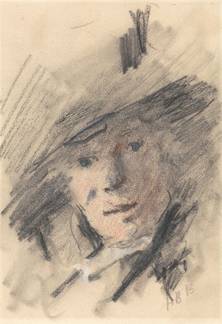 Studie einer Frau von Hercules Brabazon Brabazon
