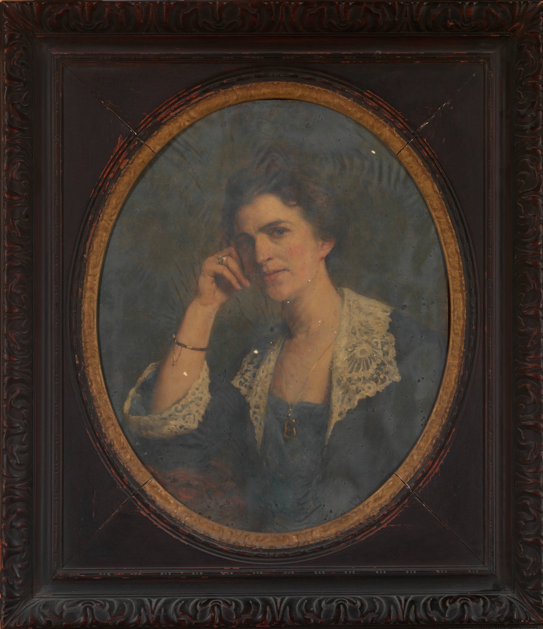 Mrs. Emily Dorothy Ammann, die Nichte des Künstlers von Herman Hartwich