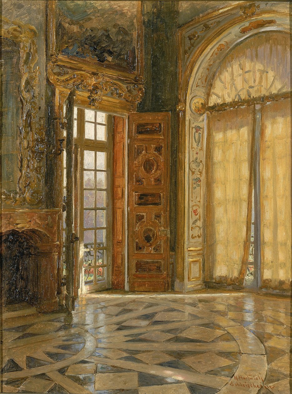 Vorhallecke "Schleissheim," Prinzregent Luitpolds Palast von Herman Hartwich