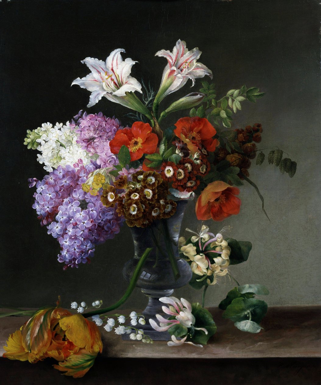 Stillleben mit Blumen von Hermania Neergaard
