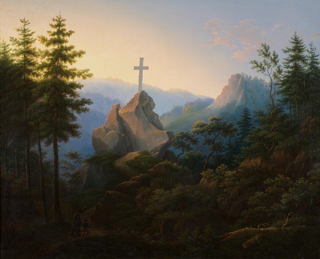 Der Ilsenstein am Fuße des Brockens im Harzgebirge von Hermann Josef Neefe