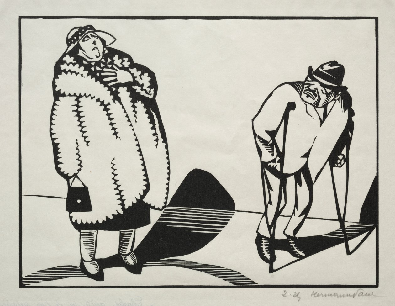 Charlot, halte an, ich flehe dich an, ich habe gebrochene Beine von Hermann Paul