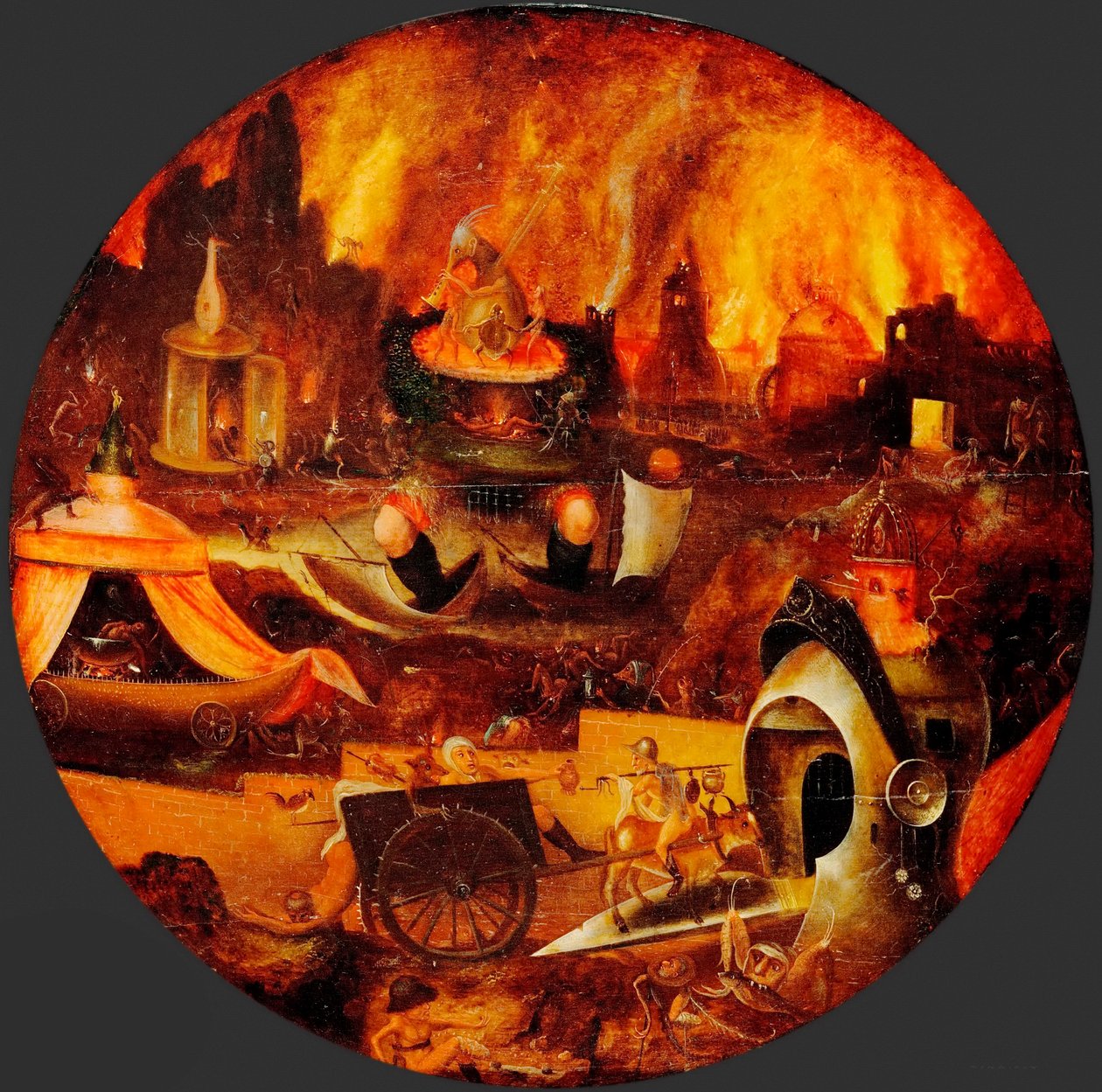 Die Hölle von Herri met de (c.1510 p.1550) Bles