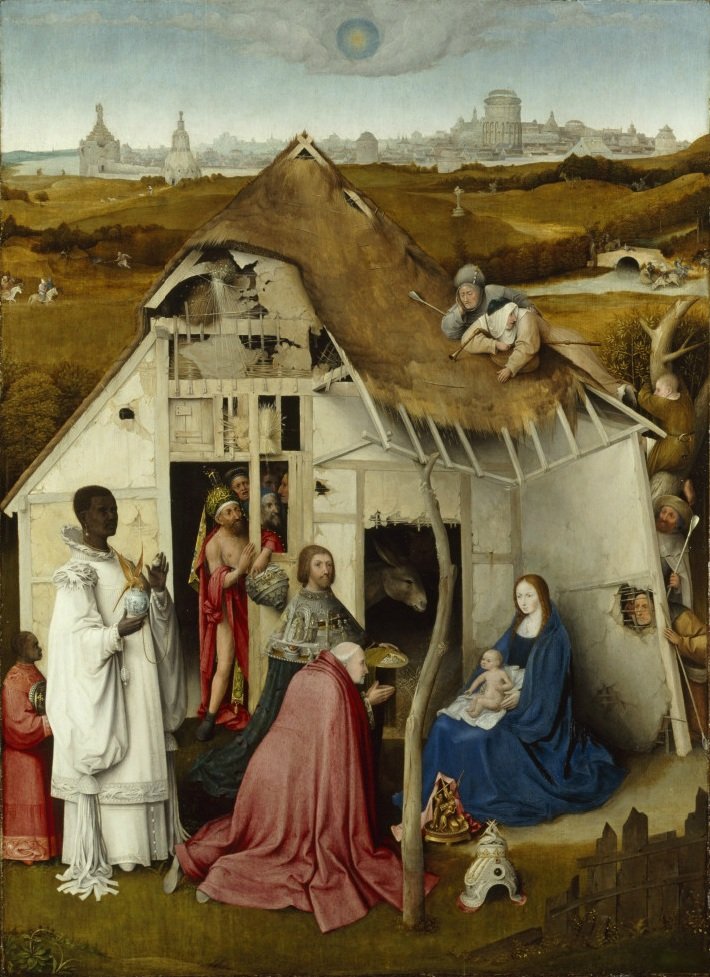 Die Anbetung der Könige von Hieronymus Bosch