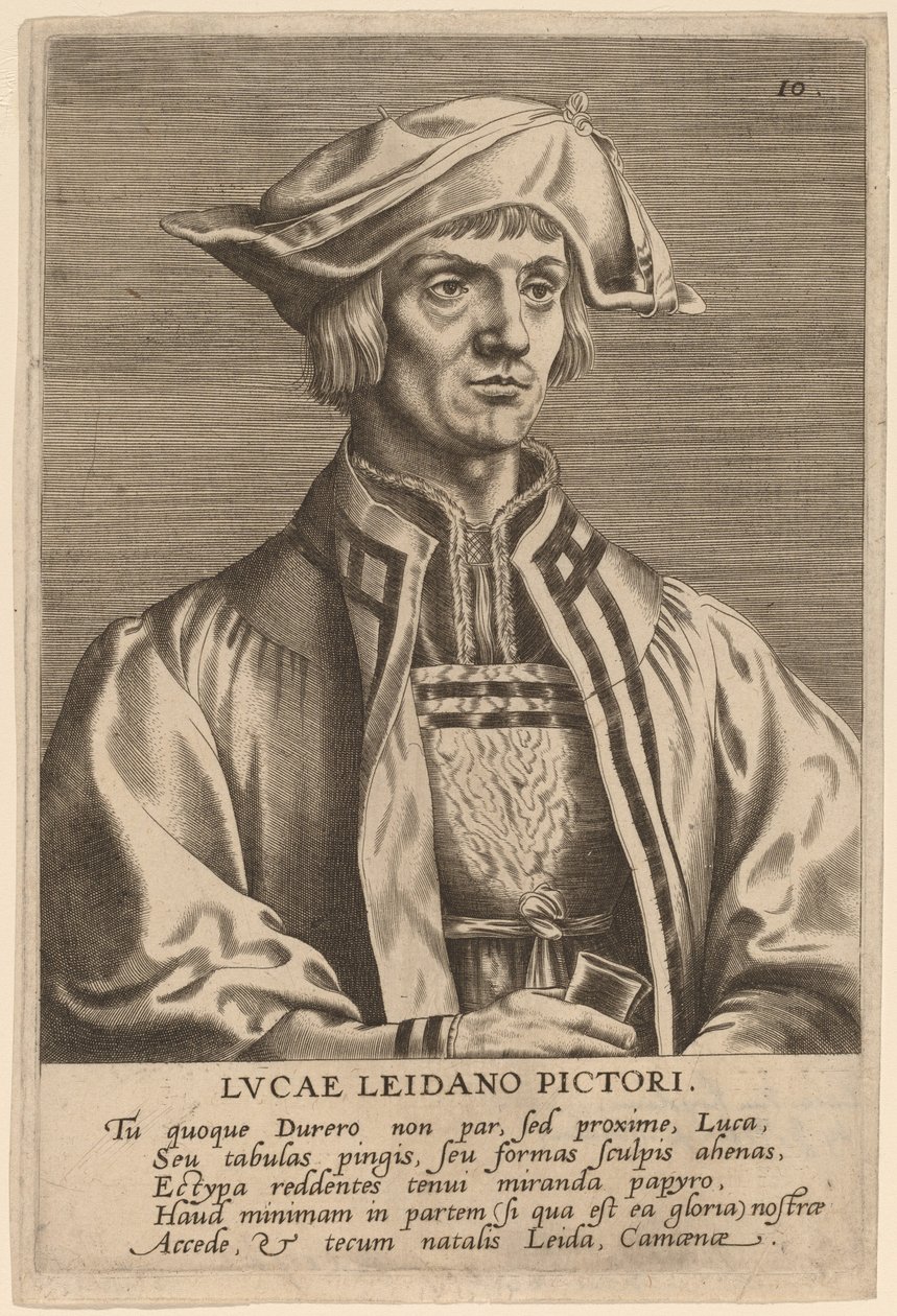 Lucas van Leyden von Hieronymus Wierix