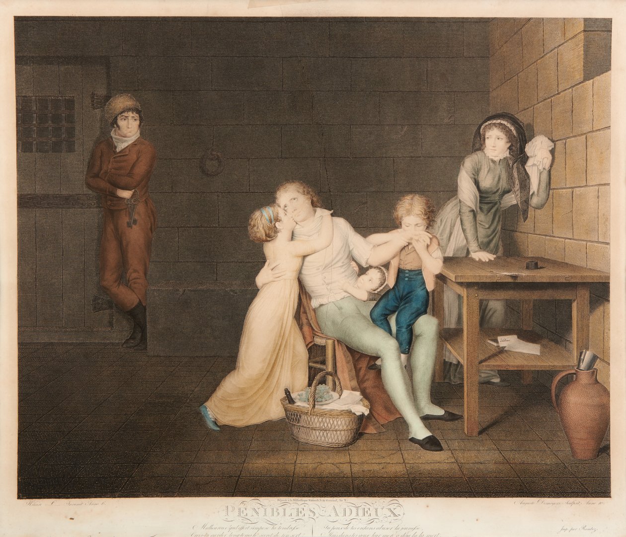 Der schmerzhafte Abschied von Hilaire (1769-1840) (after) Ledru