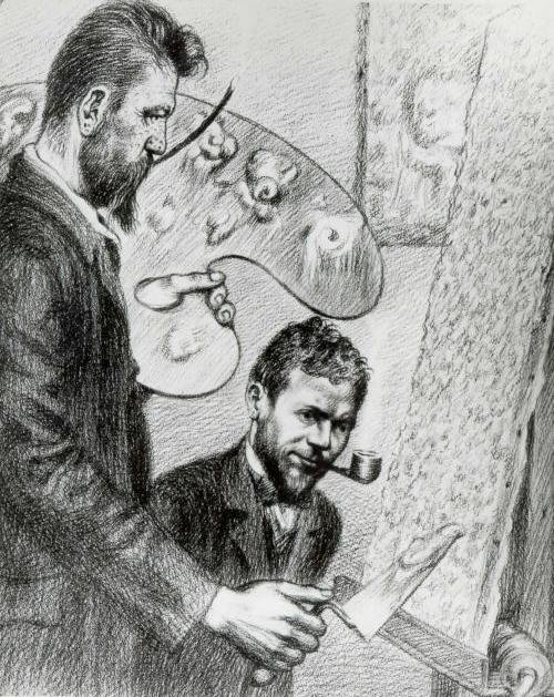Ivan Grohar und Peter Zmitek von Hinko Smrekar