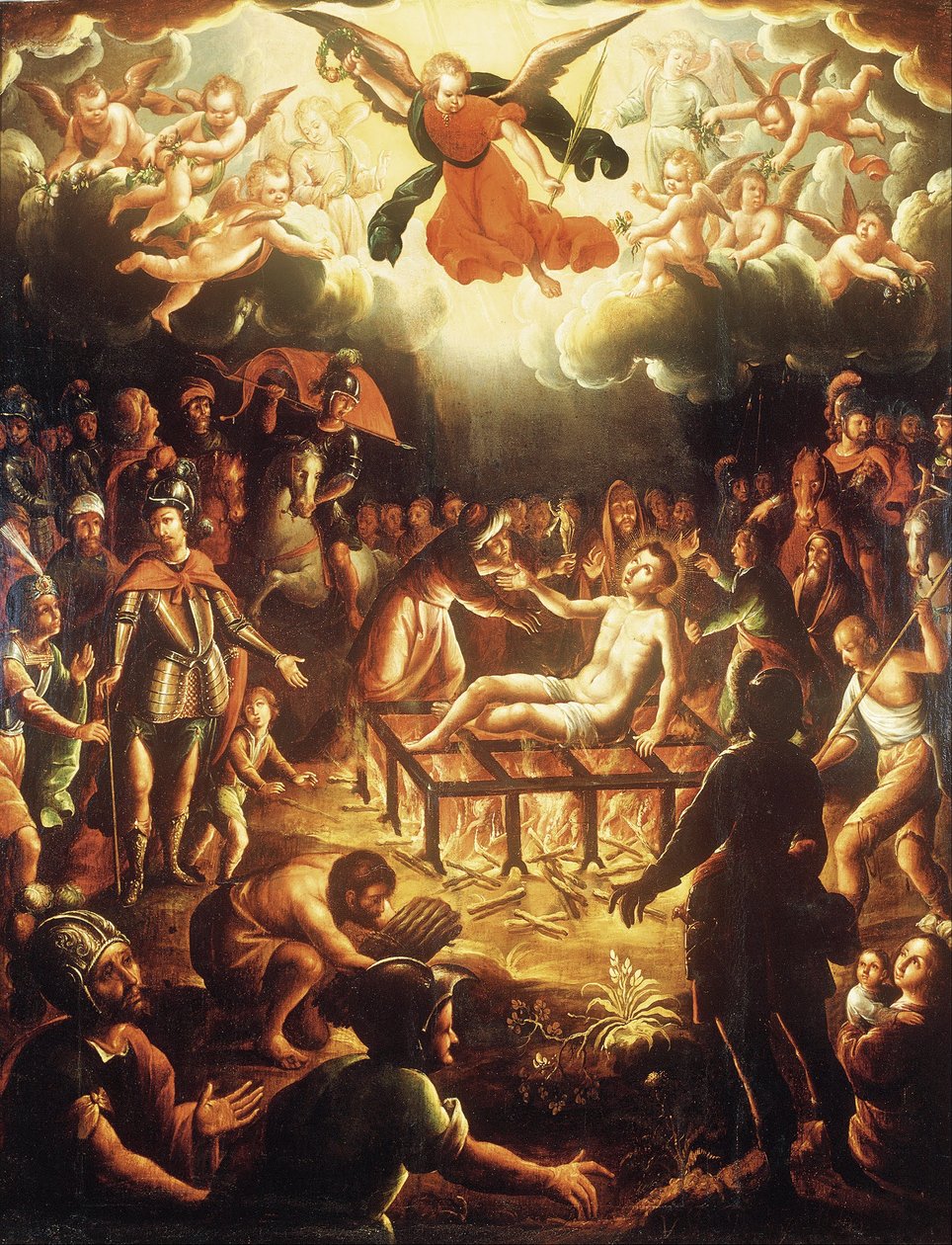 Das Martyrium des Heiligen Laurentius von Hipólito de Rioja