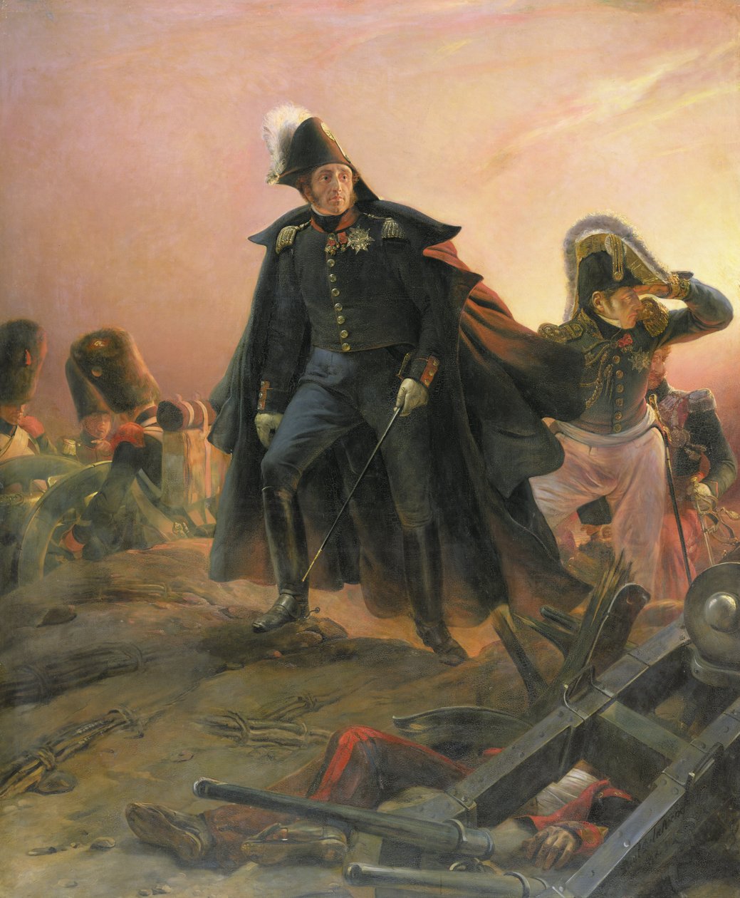 Herzog von Angouleme bei der Eroberung von Trocadero, 31. August 1823, 1828 von Hippolyte Delaroche