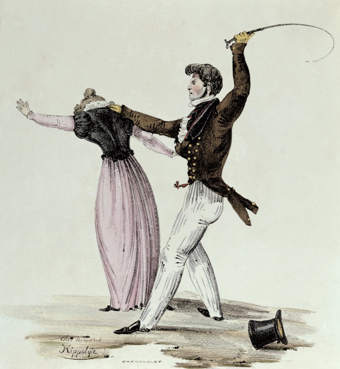 Die Kunst, sich von seiner Frau geliebt zu machen, um 1825 von Hippolyte