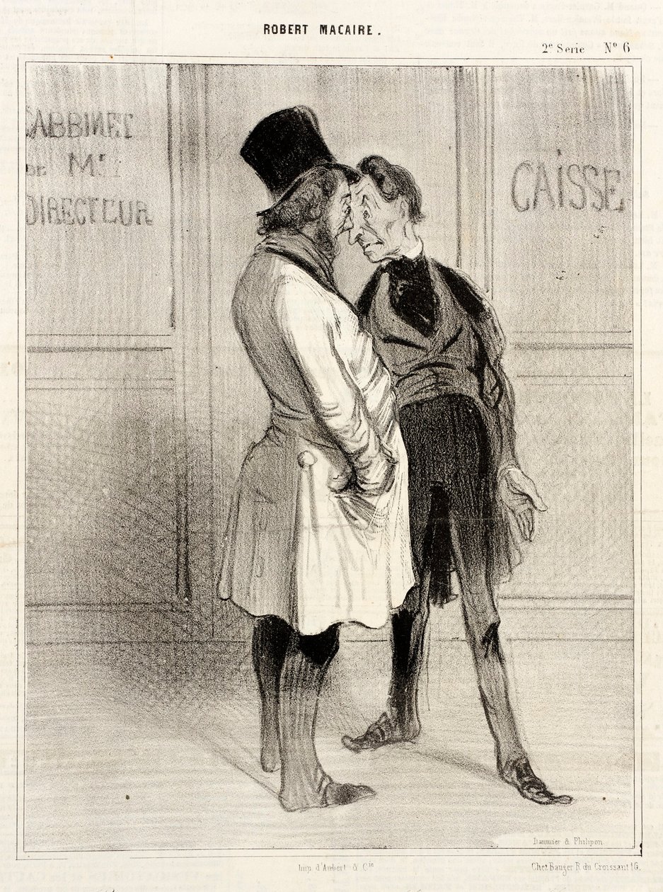Hé bien! mon cher Directeur von Honoré Daumier