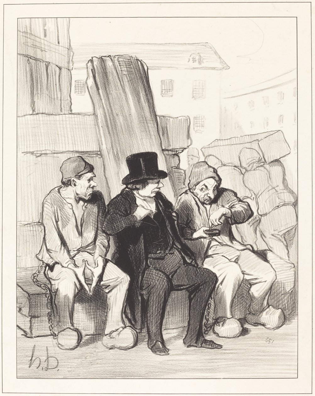 Also, mein Freund, mit zweiundzwanzig Jahren... von Honoré Daumier