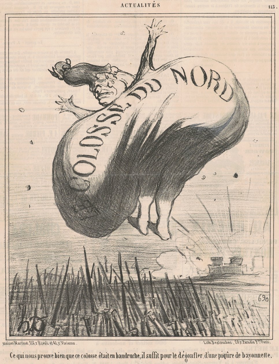 Was uns beweist ... dass dieser Koloss ... von Honoré Daumier