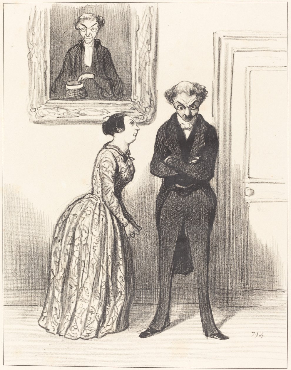 Und zu sagen, dass es drei... Angeklagte gibt, die ich nicht verurteilen konnte!... von Honoré Daumier