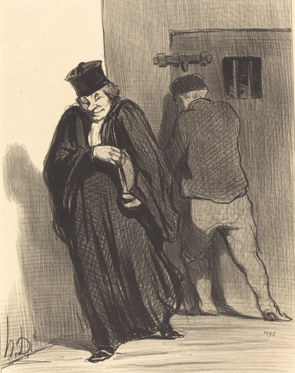 Es scheint... dass mein Kerl ein großer Schurke ist... von Honoré Daumier