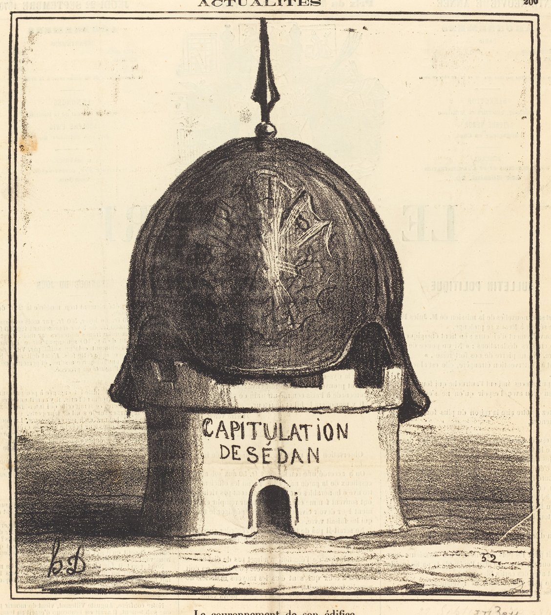 Die Krönung seines Werkes von Honoré Daumier