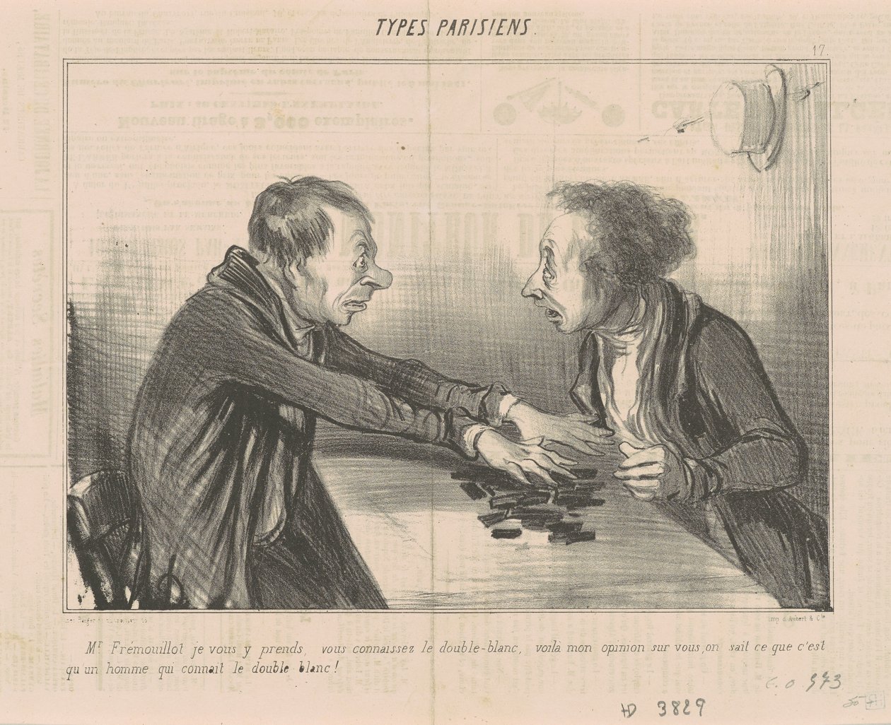 M. Frémouillot, ich erwische Sie, Sie kennen... von Honoré Daumier