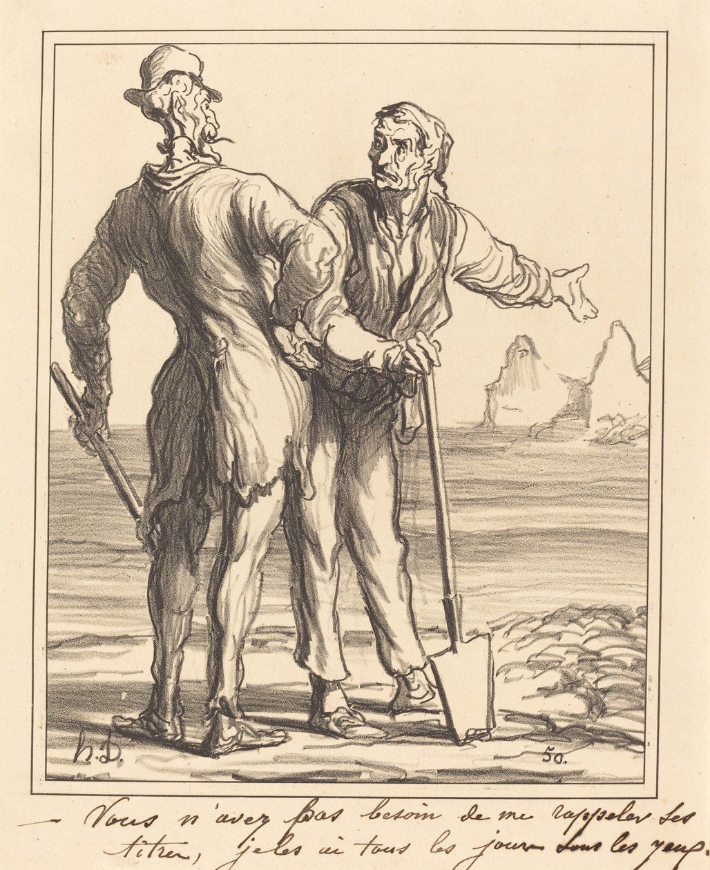 Sie müssen mich nicht an seine Titel erinnern... von Honoré Daumier