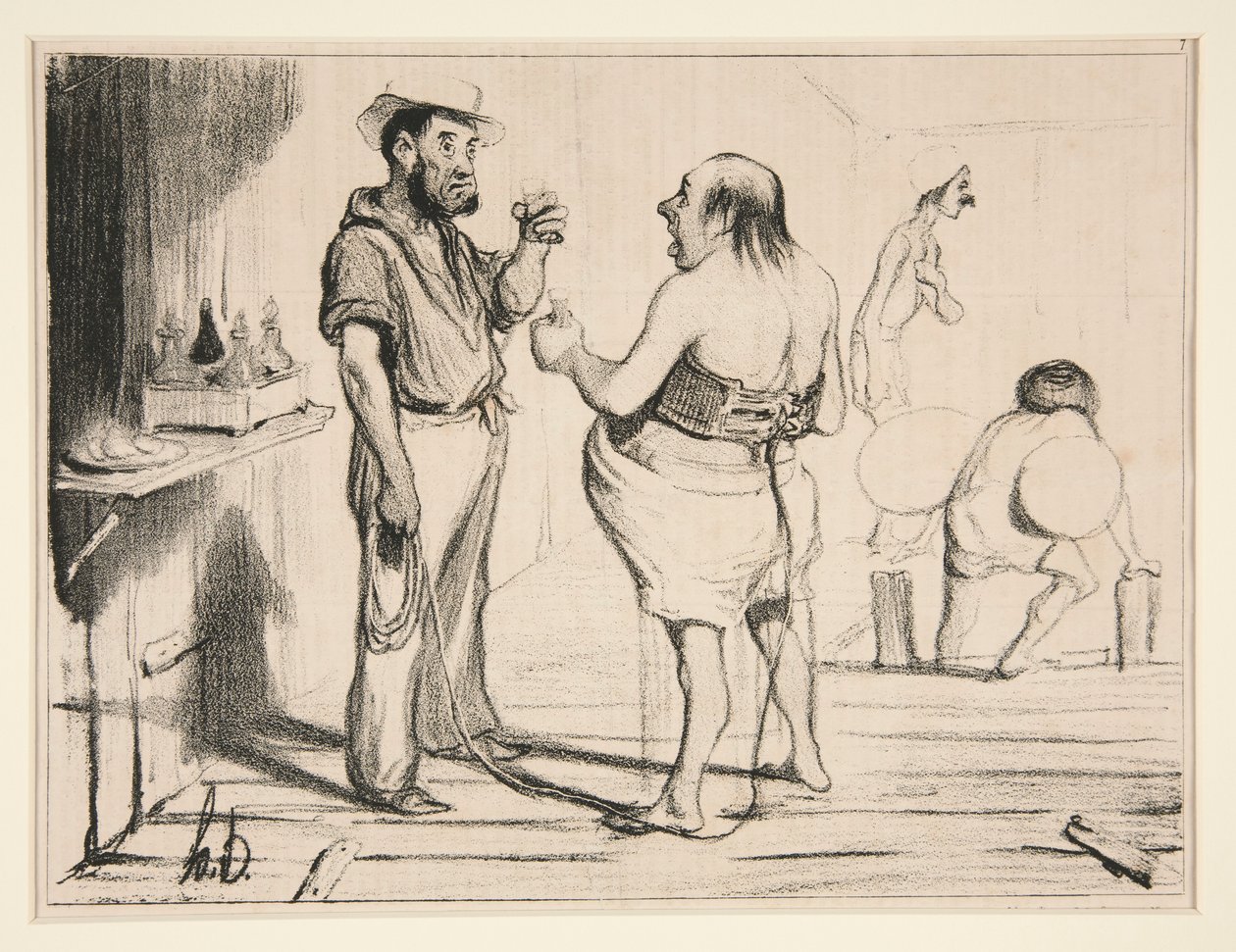 Sehen Sie, Bürger, Sie sind genau in der l von Honoré Daumier