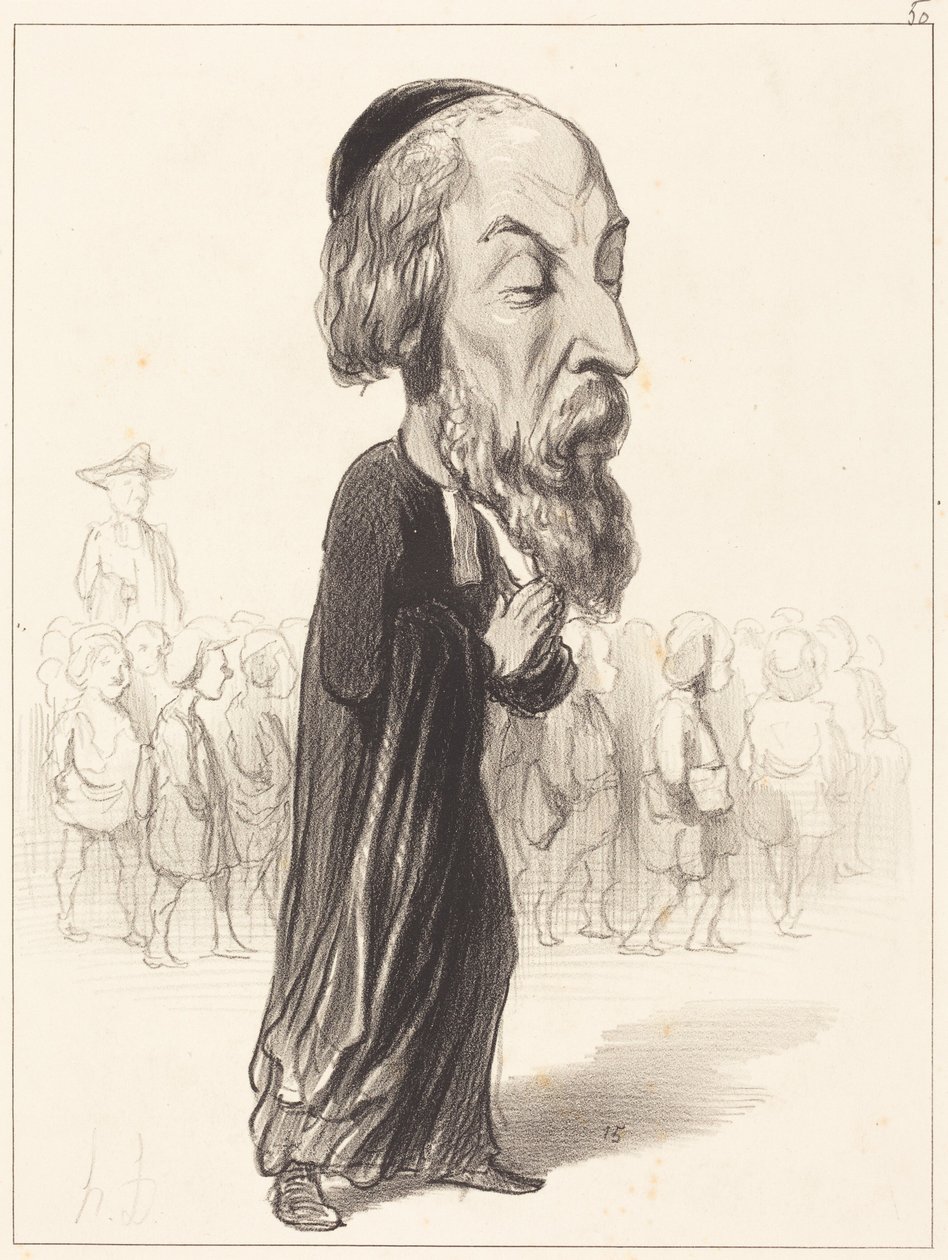 A. Fréd. Pierre Graf von Falloux von Honoré Daumier