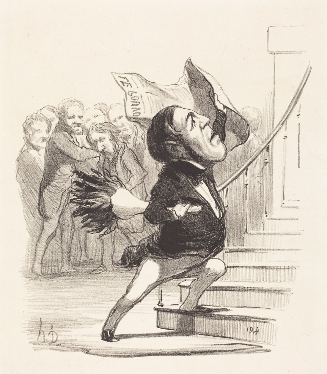 A. Granier de Cassagnac von Honoré Daumier