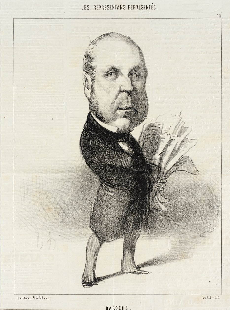 Baroche von Honoré Daumier