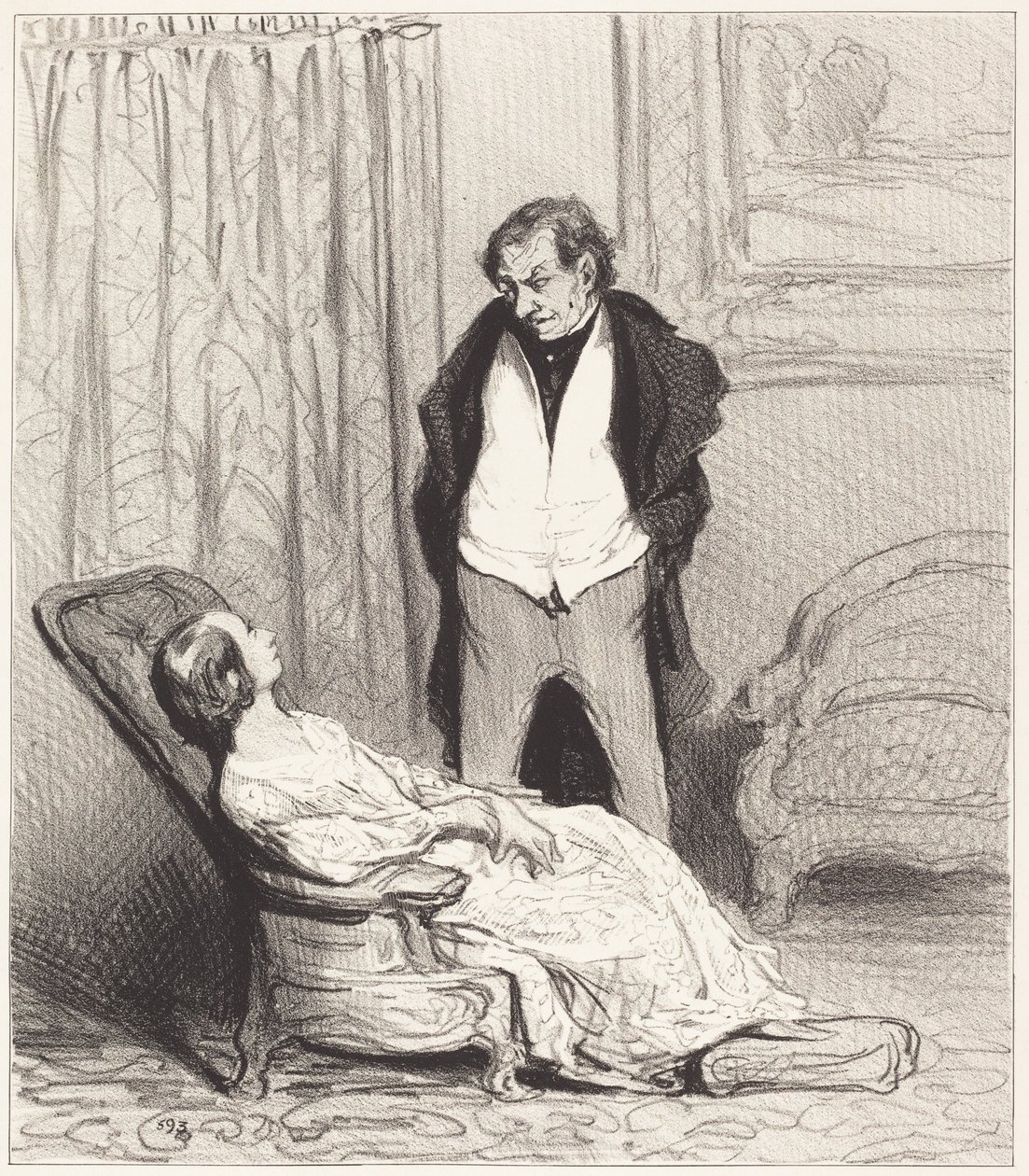 Karotte des Etuis von Honoré Daumier
