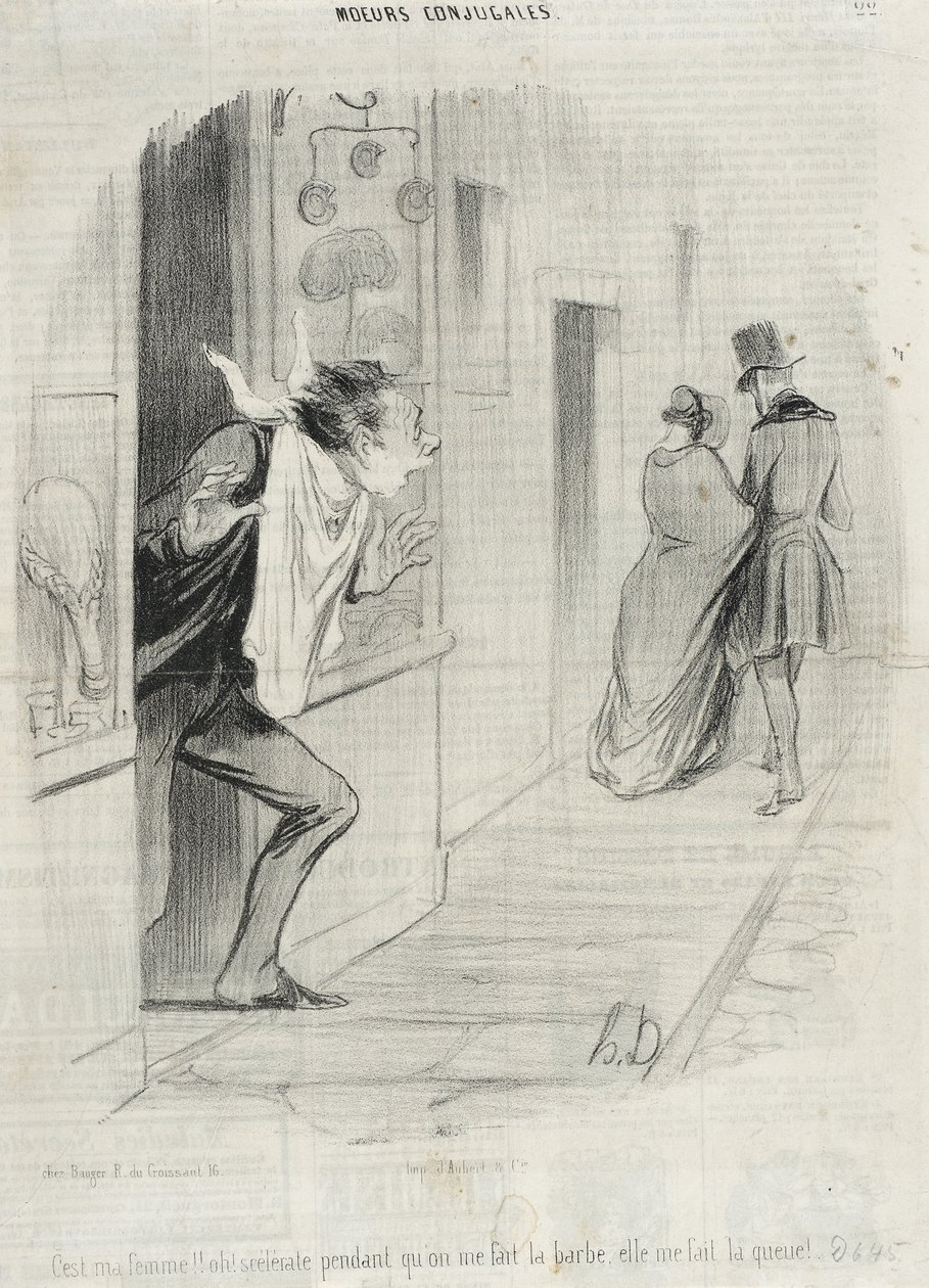 Das ist meine Frau!!... von Honoré Daumier