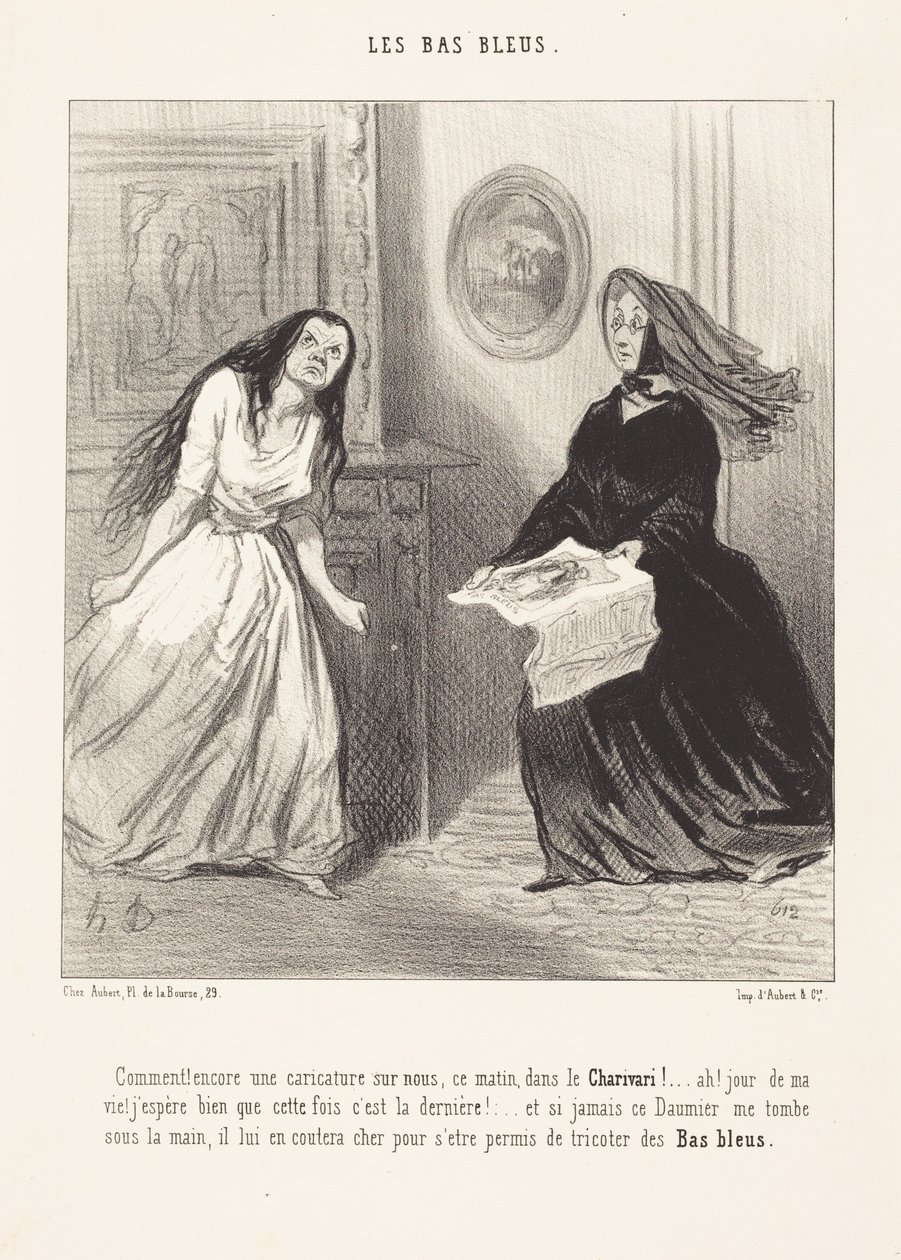 Wie? Noch eine Karikatur über uns... von Honoré Daumier