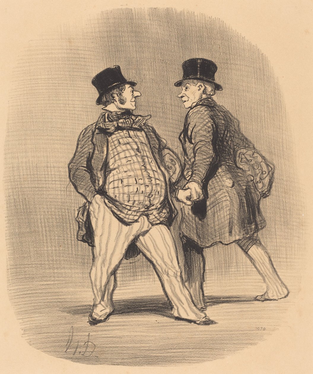 Bruder, hüte dich vor dem kleinen Baron... von Honoré Daumier