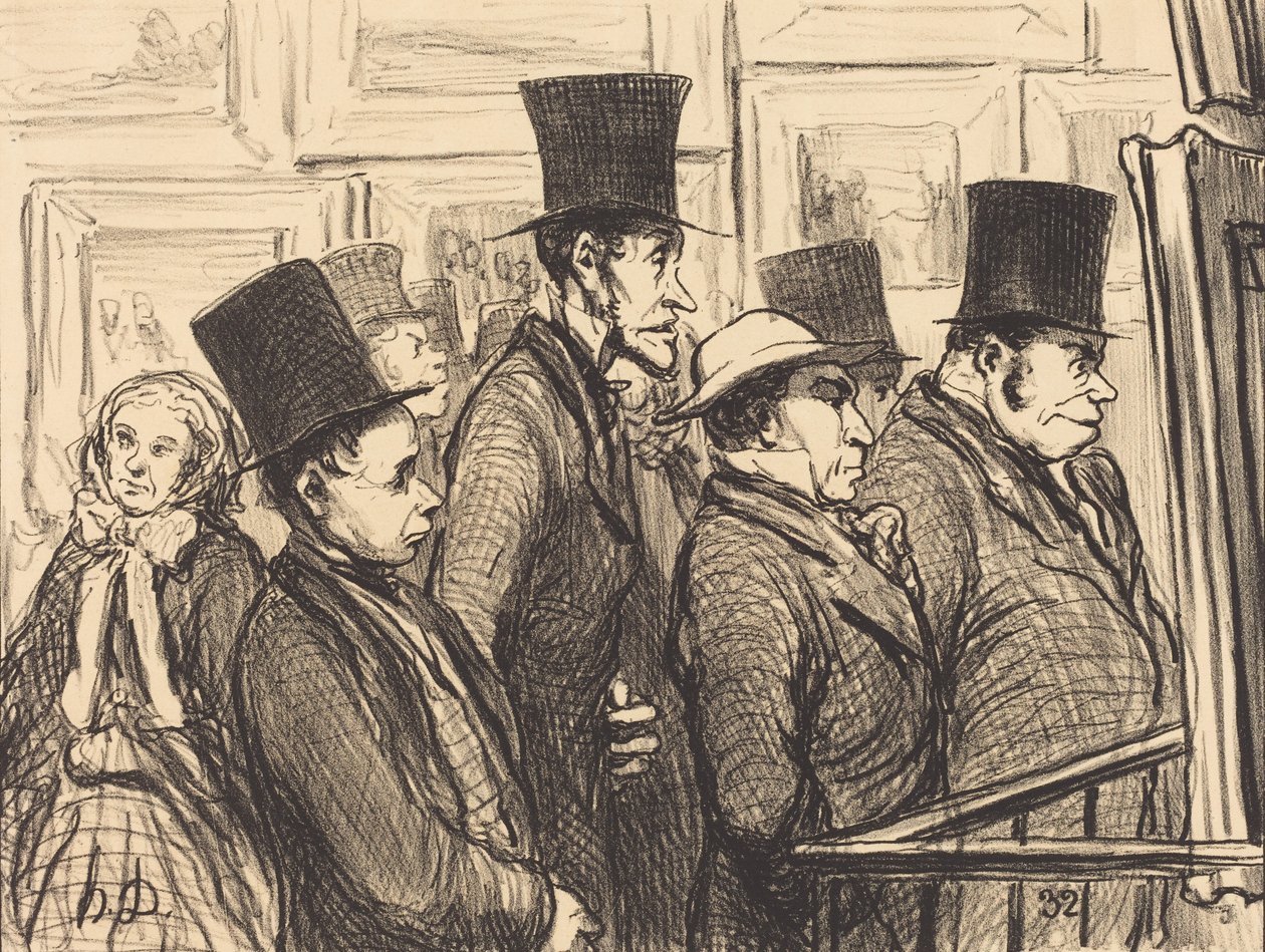 Cristi... schau mal, ein gut gemachter Ochse!... von Honoré Daumier