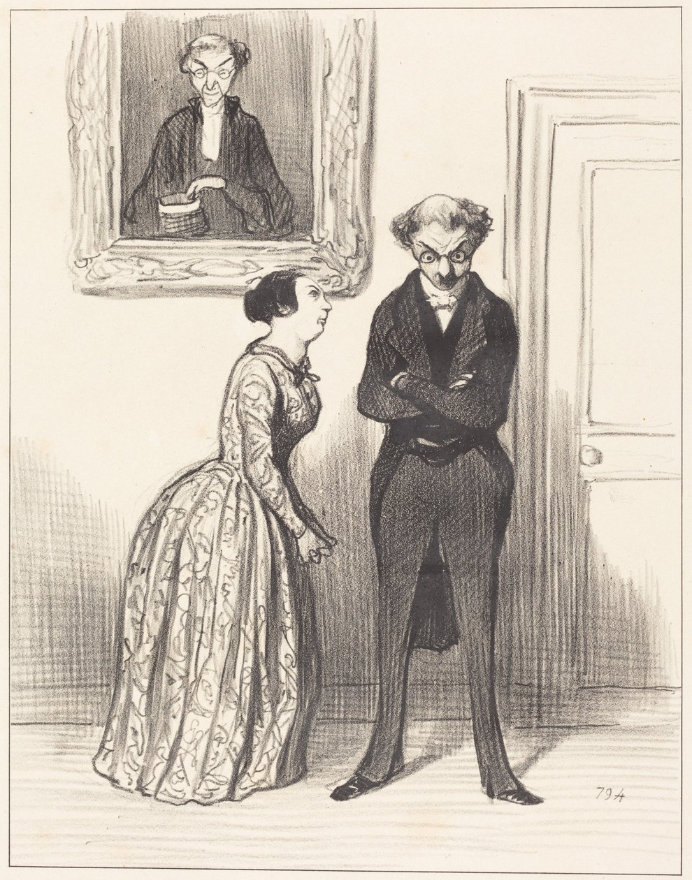 Und zu sagen, dass da drei... angeklagt sind, die ich nicht verurteilen konnte!... von Honoré Daumier