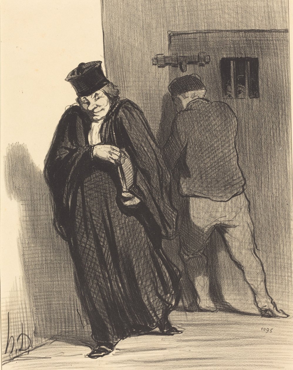 Es scheint... dass mein Kerl ein großer Schurke ist... von Honoré Daumier