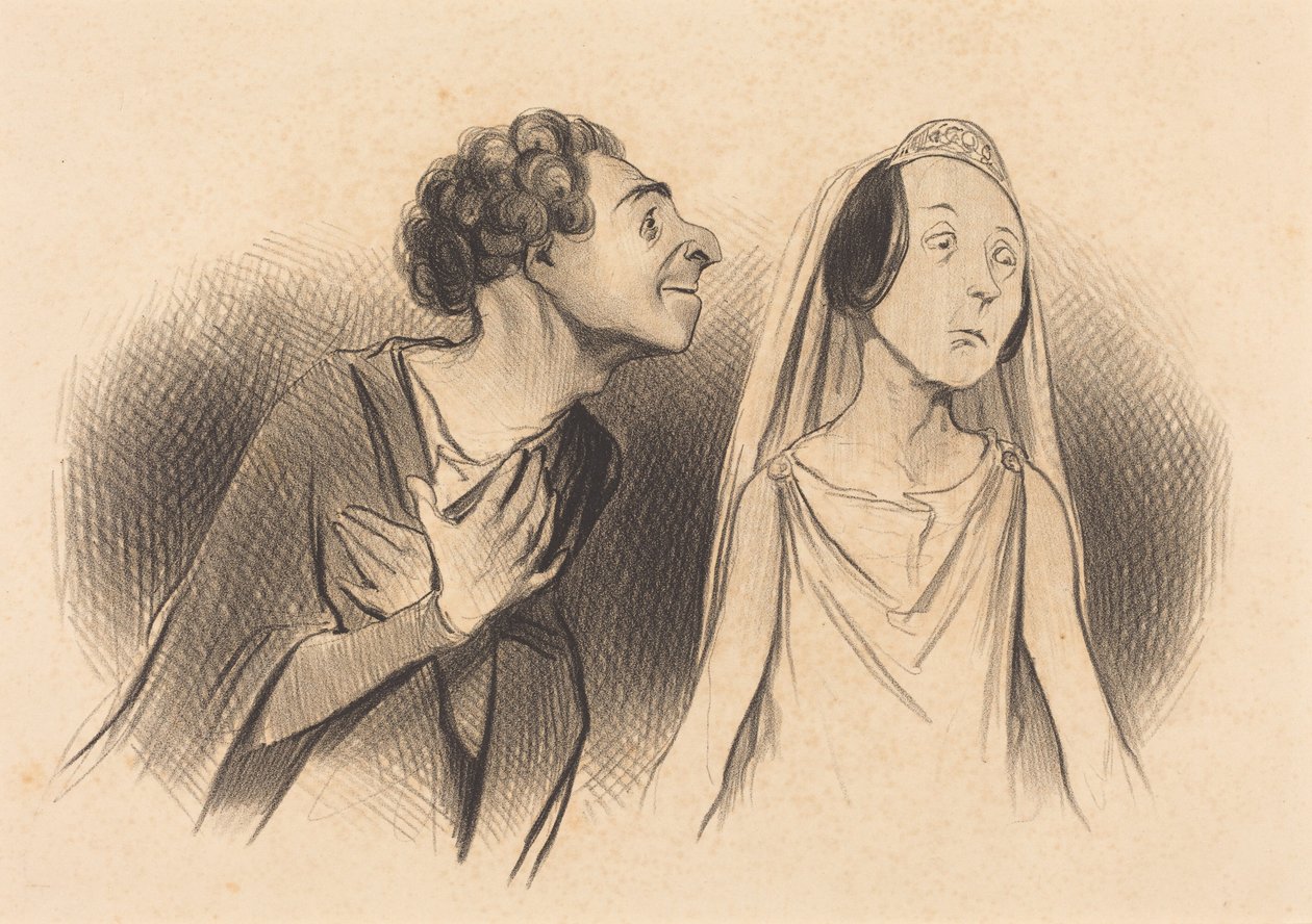 Ich gehe verliebter als... jemals... von Honoré Daumier
