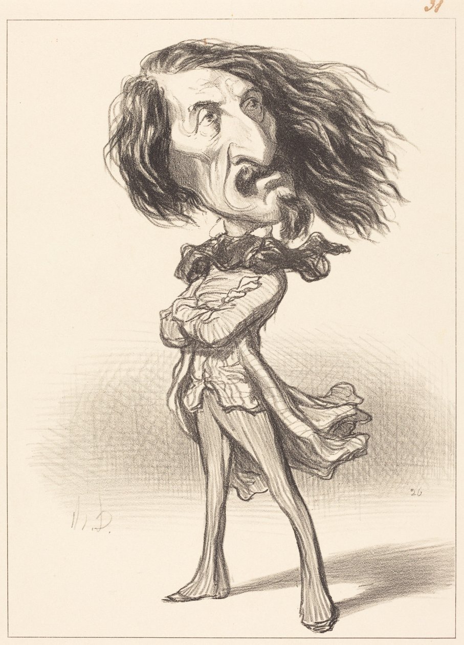 Lagrange von Honoré Daumier