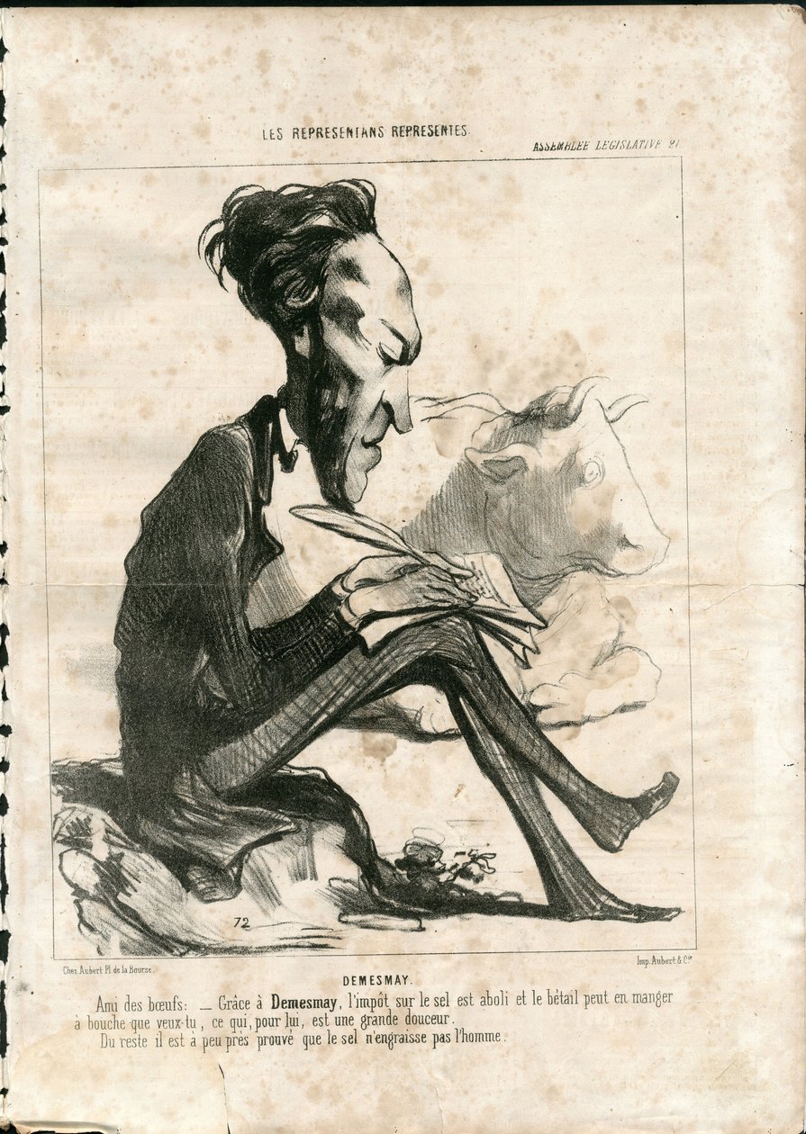 Le Charivari von Honoré Daumier