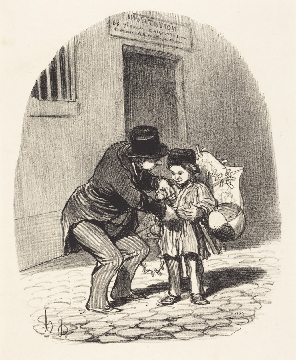 Der Ausflugstag von Honoré Daumier