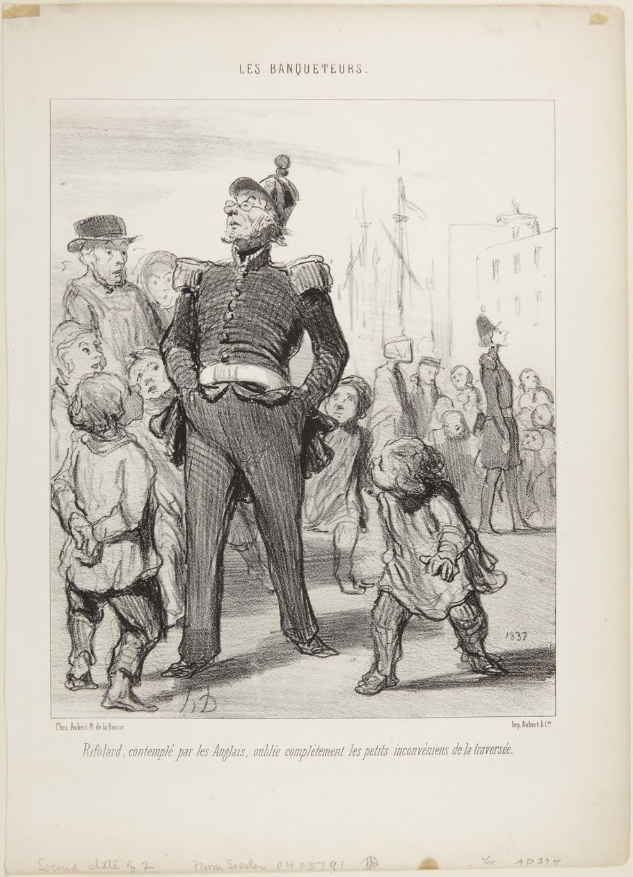"Die Bankettgäste" von Honoré Daumier