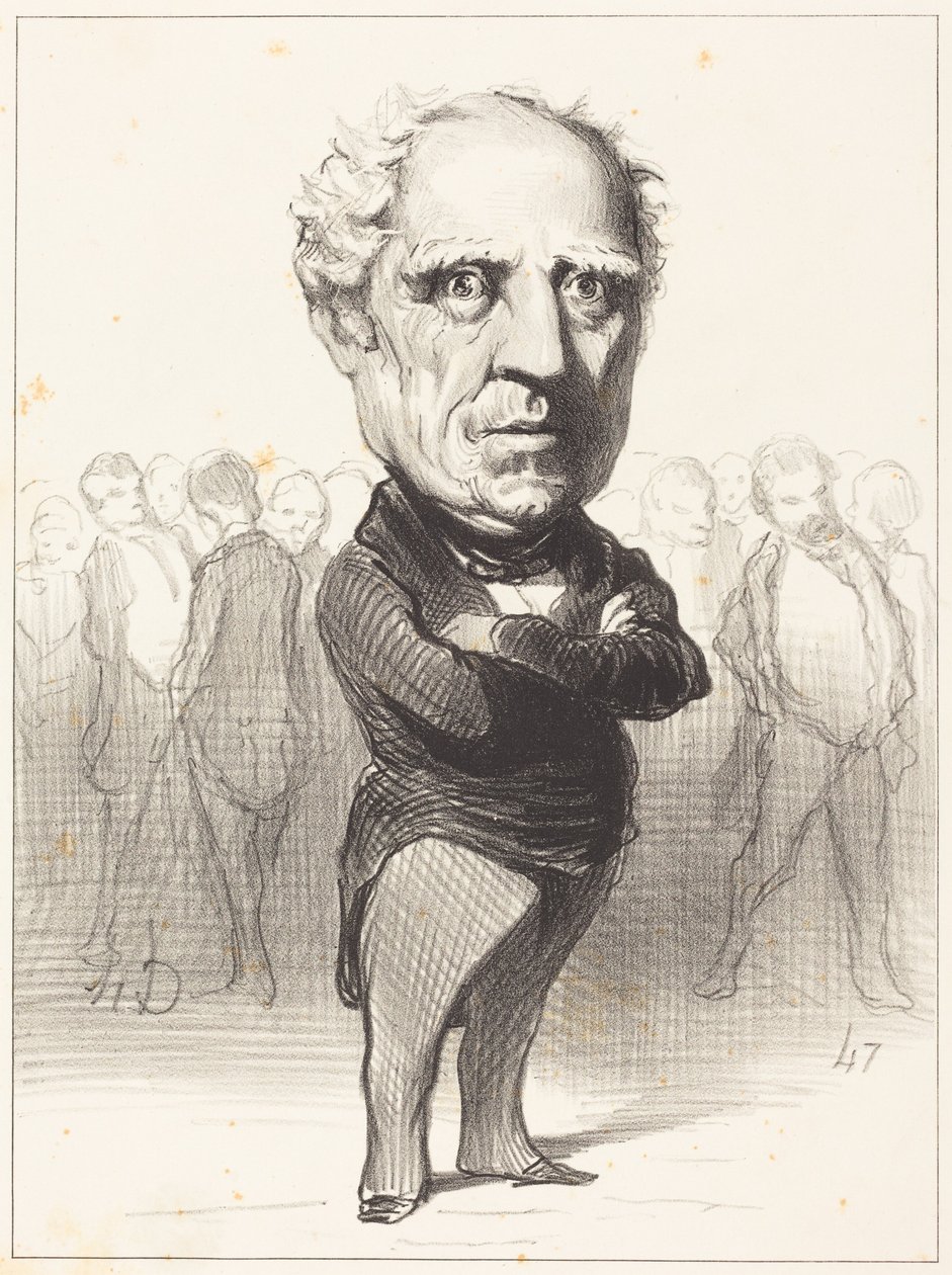 Marschall Bugeaud von Honoré Daumier