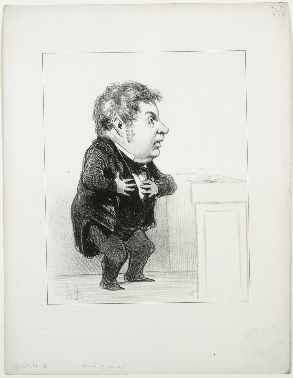 Michel Goudchaux von Honoré Daumier