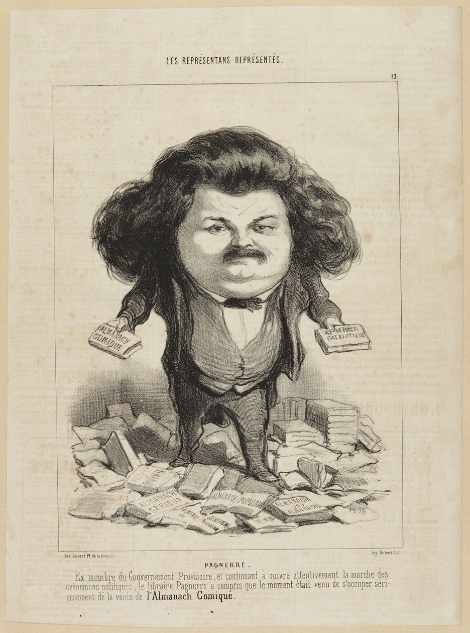 "Pagnerre" von Honoré Daumier