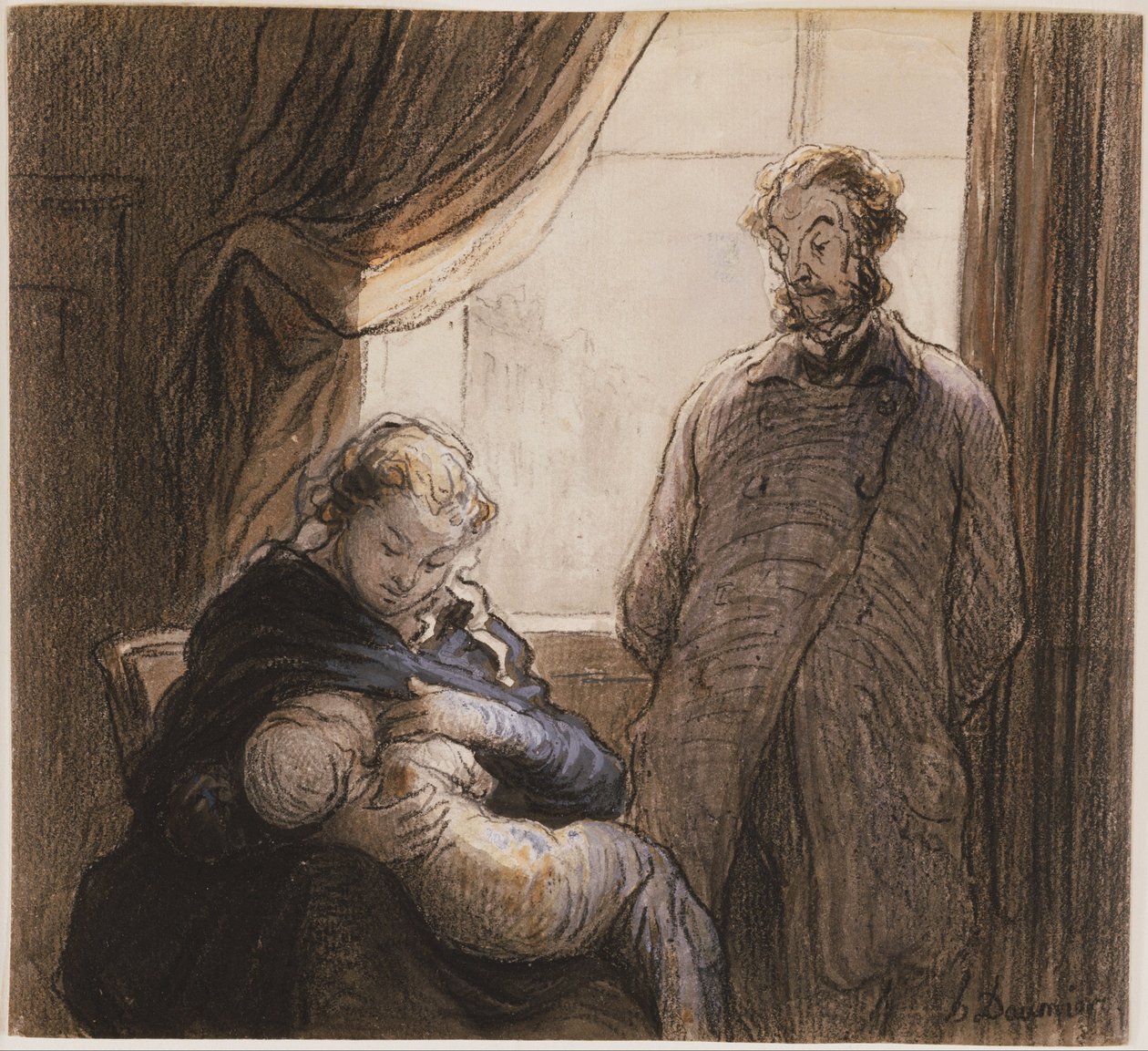 Die Familie von Honoré Daumier