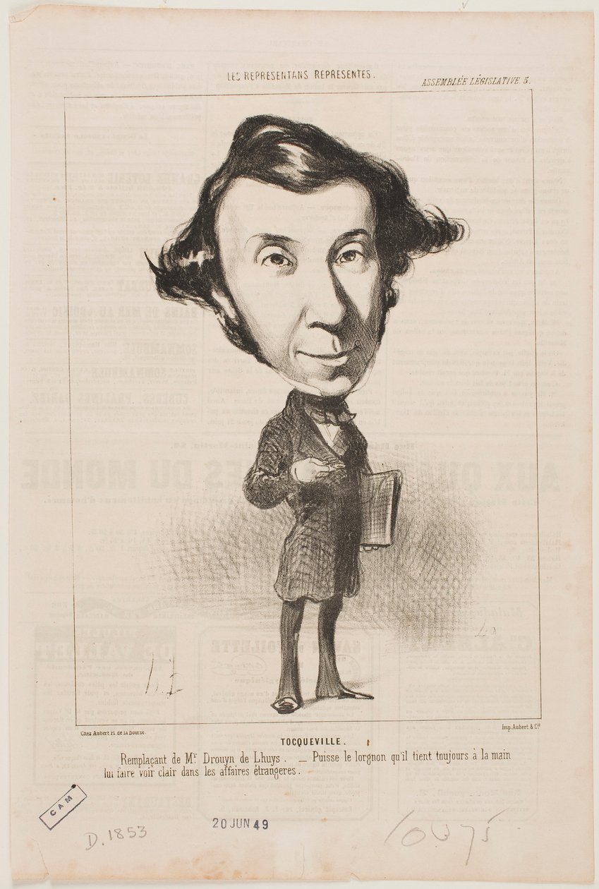 Tocqueville von Honoré Daumier