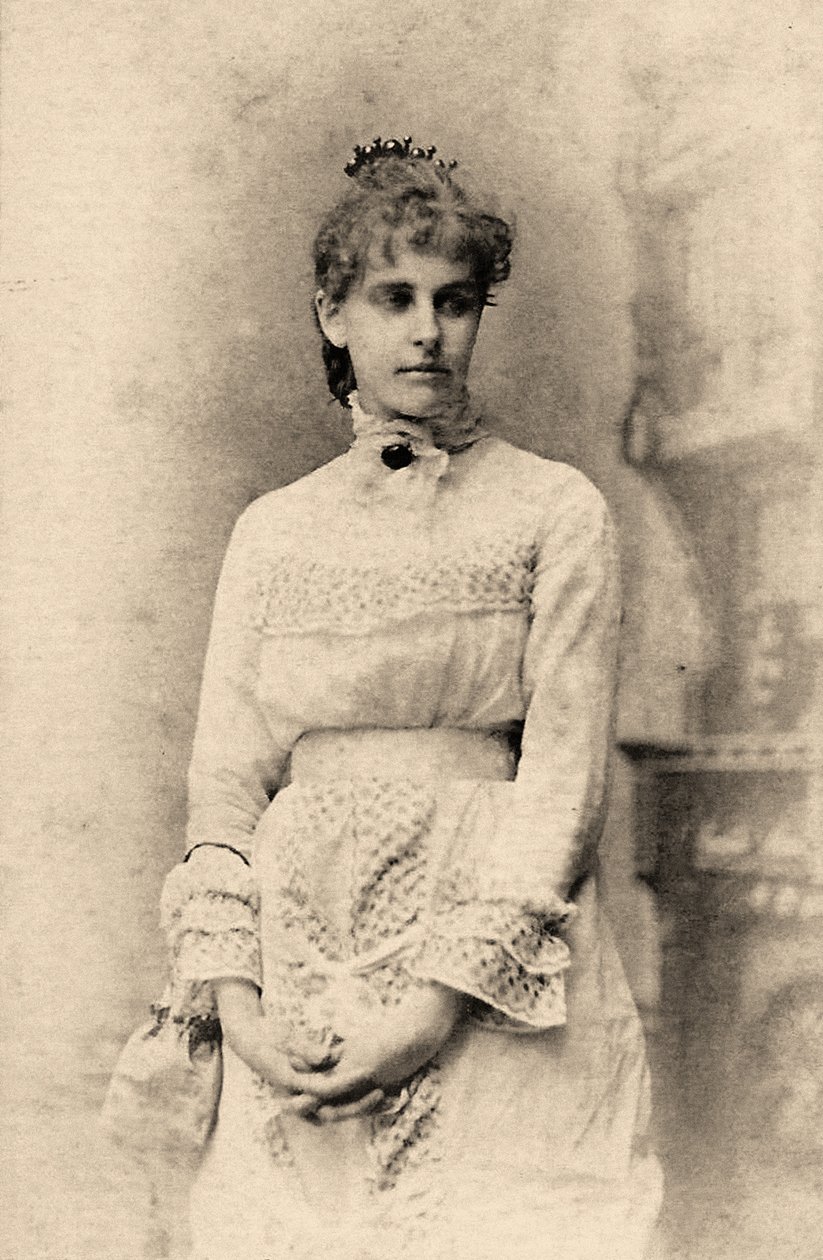 Porträt von Edith Sara Watson 1880 (Foto) von Horace Bundy