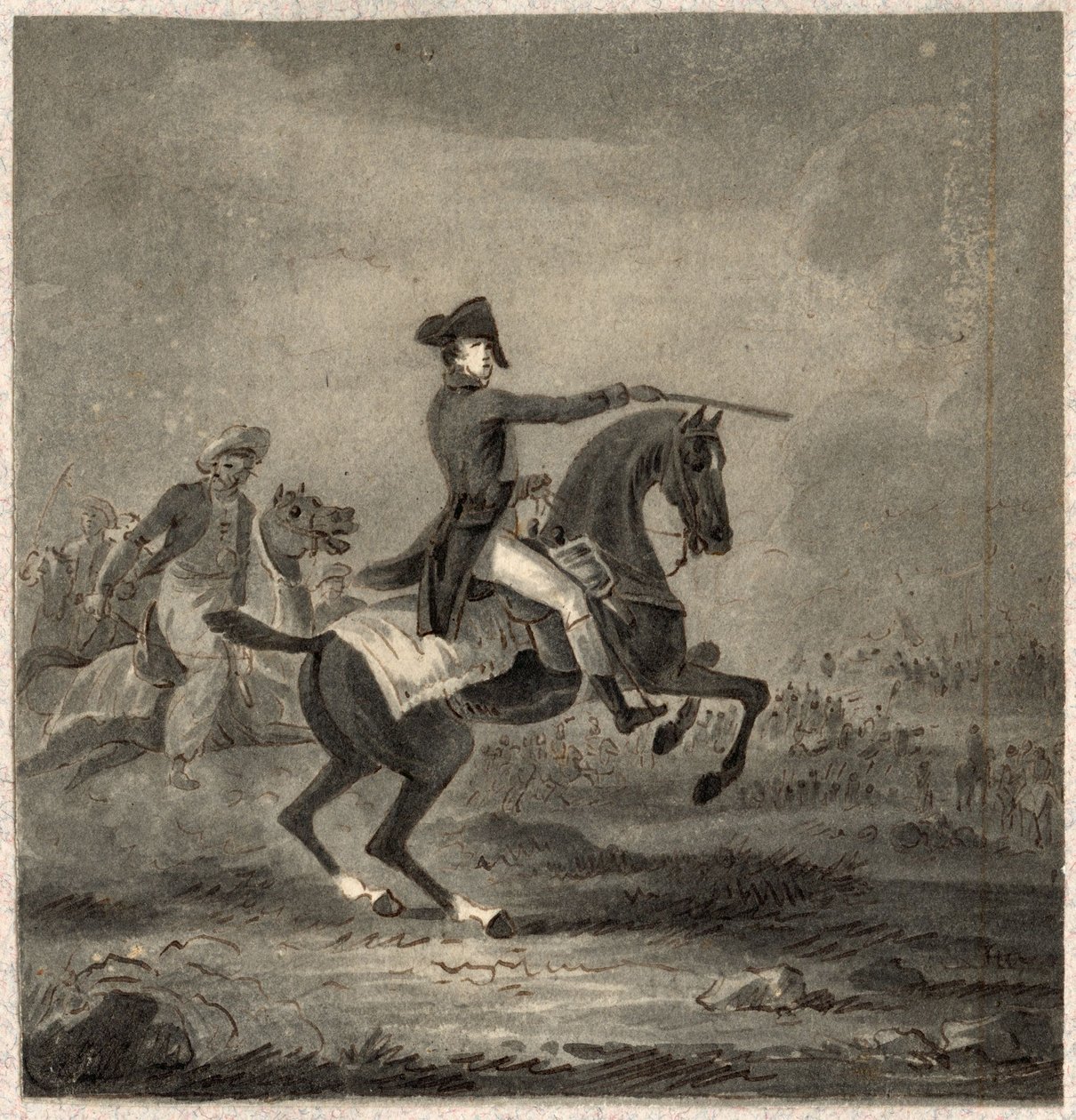 General zu Pferd von Horace Vernet