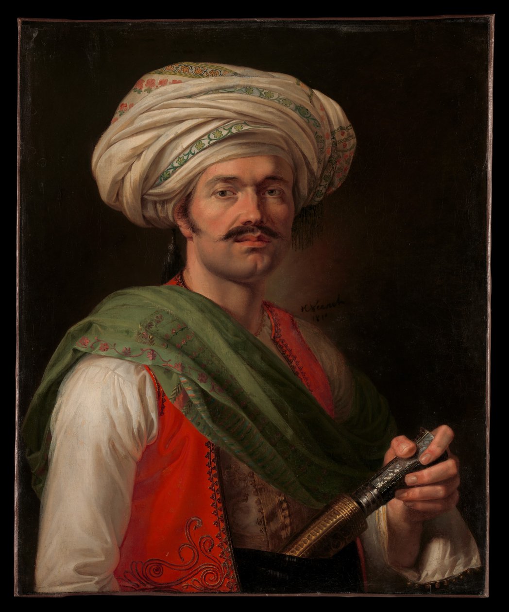 Porträt eines "Mamelouken" von Horace Vernet